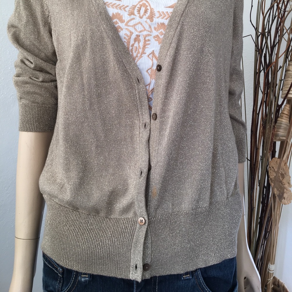 Old Navy Size L woman  golden with shine